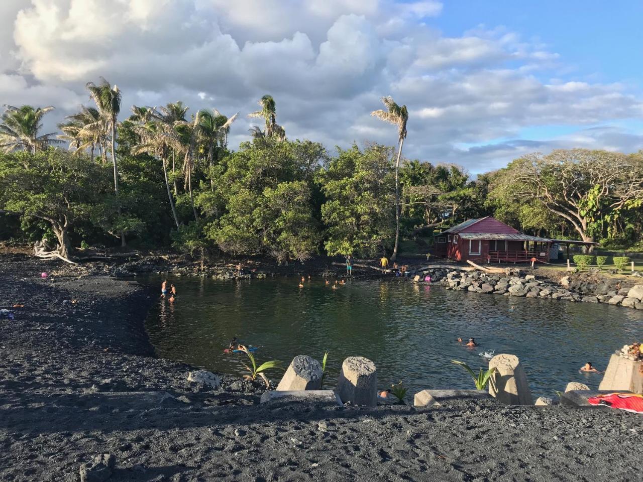 Oceanfront Cottage Near The Kalapana Lava Flows Kehena Zewnętrze zdjęcie
